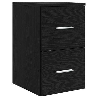 vidaXL Bathroom Cabinet Set 3 pcs Black 129 x 41 x 80 cm 5