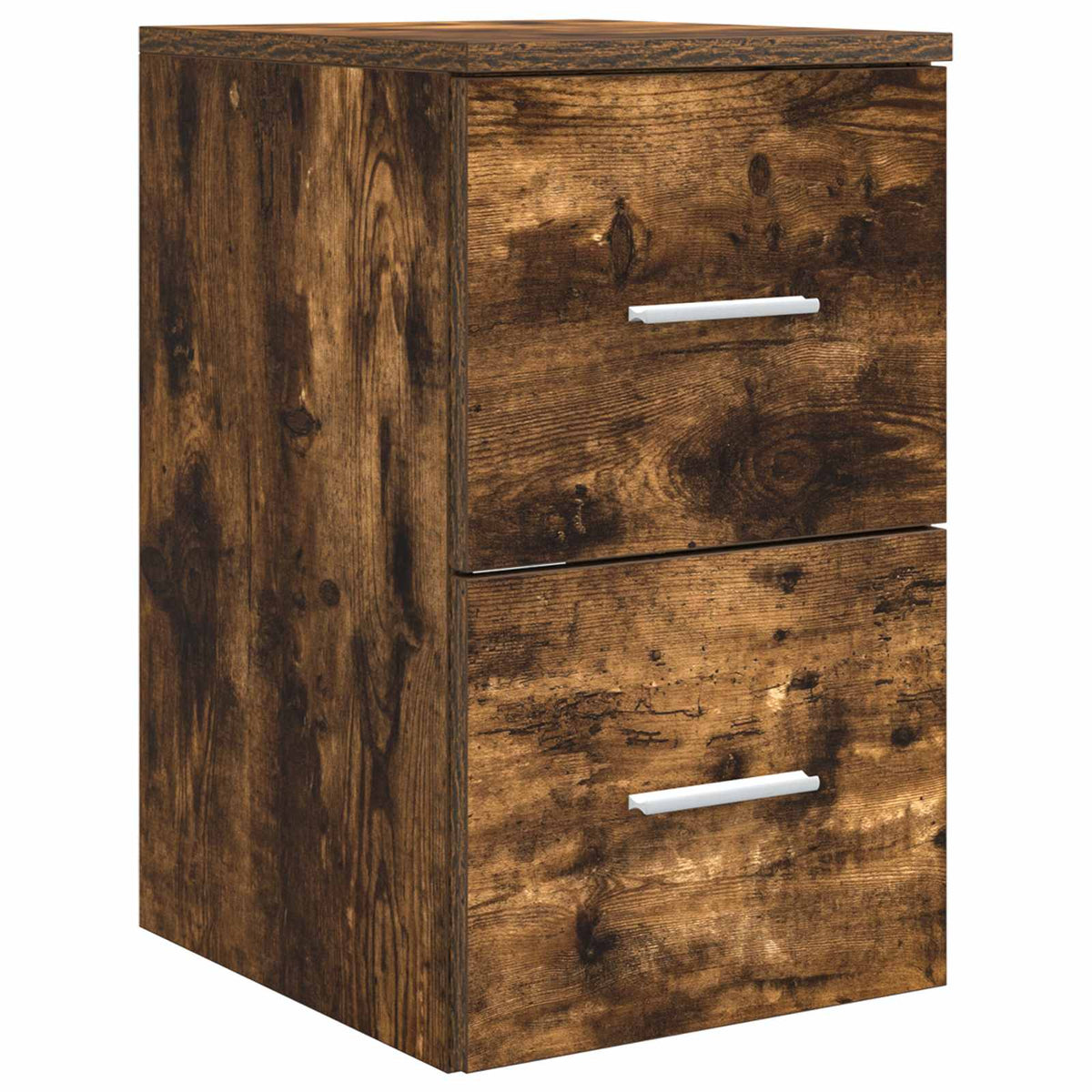 vidaXL Bathroom Cabinet Set 3 pcs Smoked Oak 129 x 41 x 79.5 cm 5