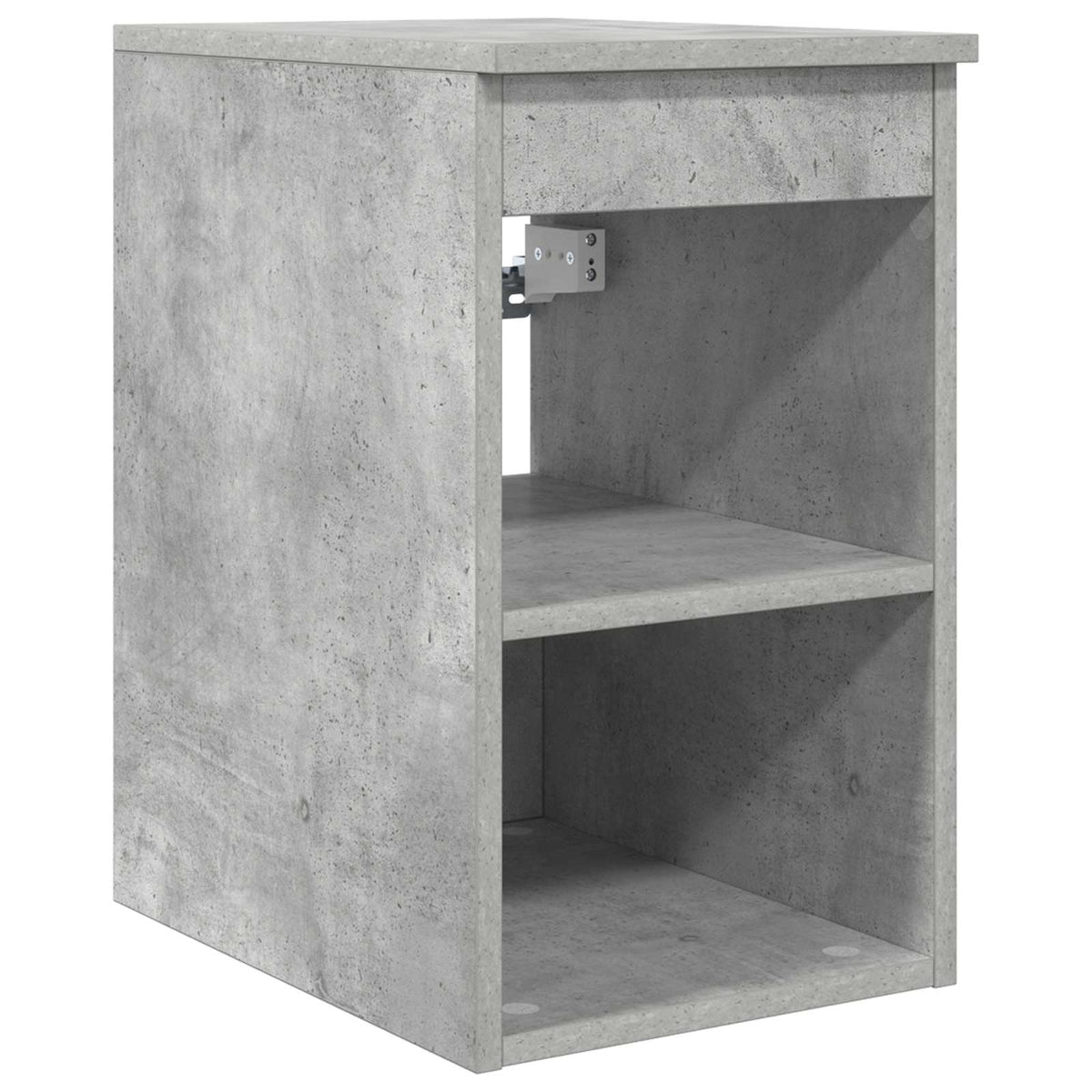 vidaXL Bathroom Cabinet Set 3 pcs Concrete Grey 136 x 35 x 80 cm 6