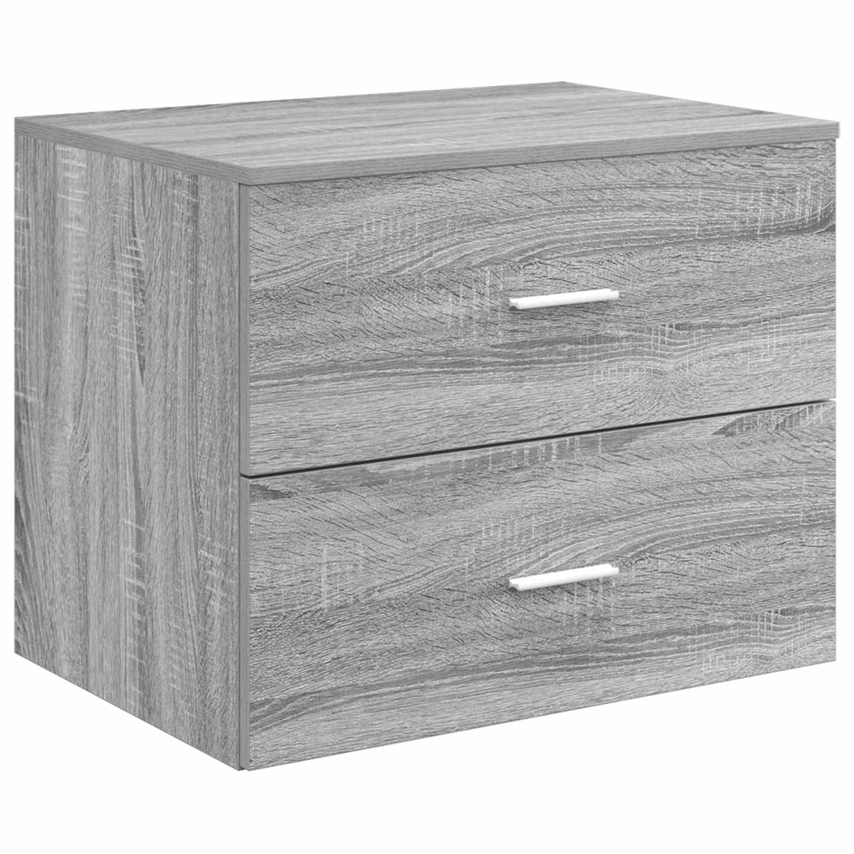 vidaXL Bathroom Cabinet Set 3 pcs Grey Sonoma 161.5 x 44.5 x 82 cm 5