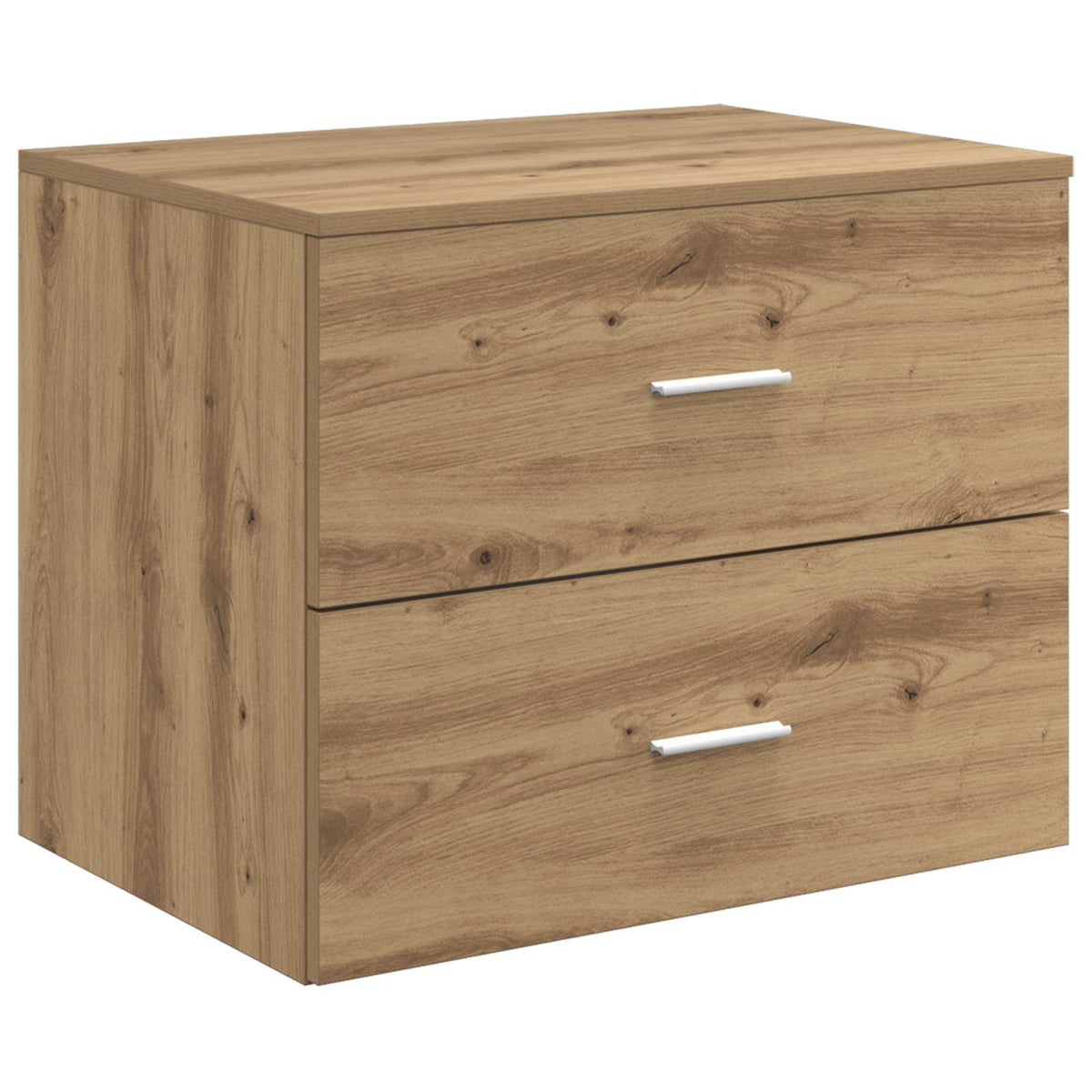 vidaXL Bathroom Cabinet Set 3 pcs Artisan Oak 161.5 x 44.5 x 82 cm 5