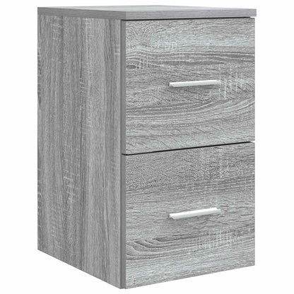 vidaXL Bathroom Furniture Set 3 pcs Grey Sonoma 49.5 x 44.5 x 65.5 cm 5