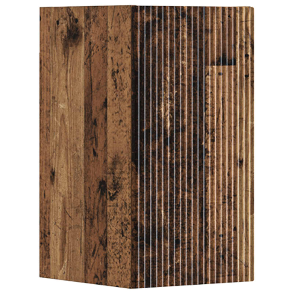 vidaXL Bathroom Furniture Set 3 pcs Old Wood 33 x 34.5 x 160 cm 5