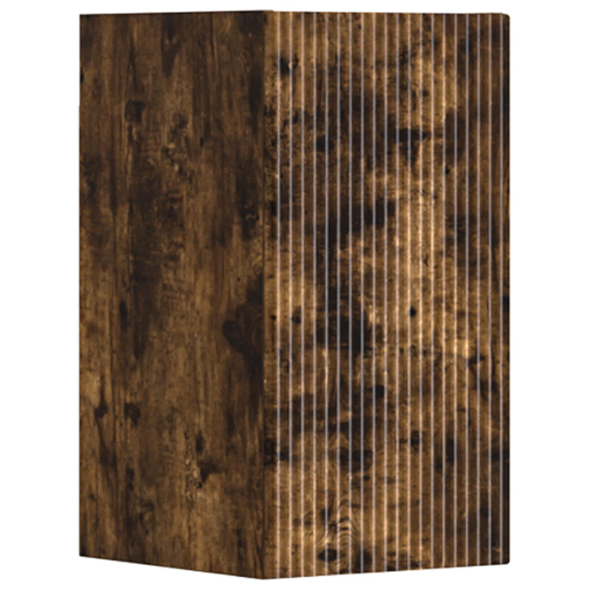vidaXL Bathroom Furniture Set 3 pcs Smoked Oak 33 x 34.5 x 160 cm 5