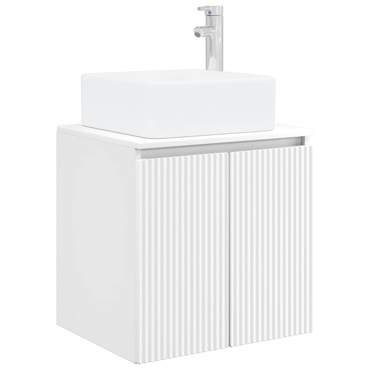 vidaXL Bathroom Furniture Set 3 pcs White 33 x 34.5 x 160 cm 4