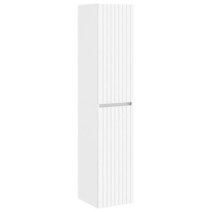 vidaXL Bathroom Furniture Set 3 pcs White 33 x 34.5 x 160 cm 6