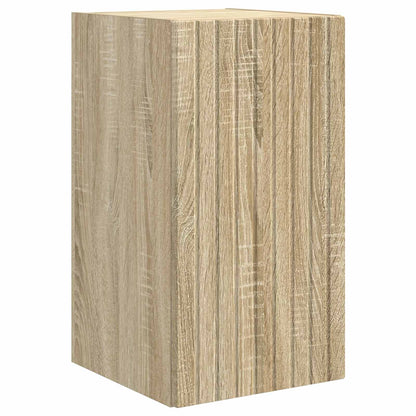 vidaXL Bathroom Furniture Set 3 pcs Sonoma Oak 33 x 34.5 x 160 cm 4