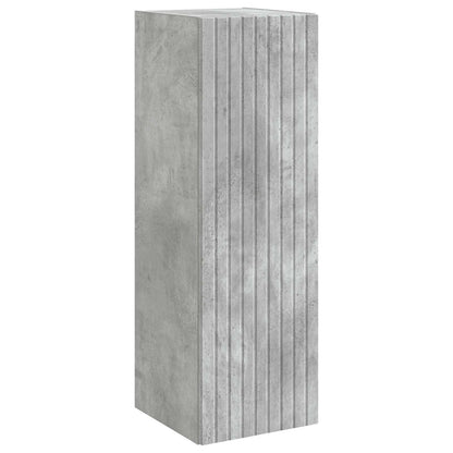 vidaXL Bathroom Furniture Set 3 pcs Concrete Grey 33 x 34.5 x 160 cm 4