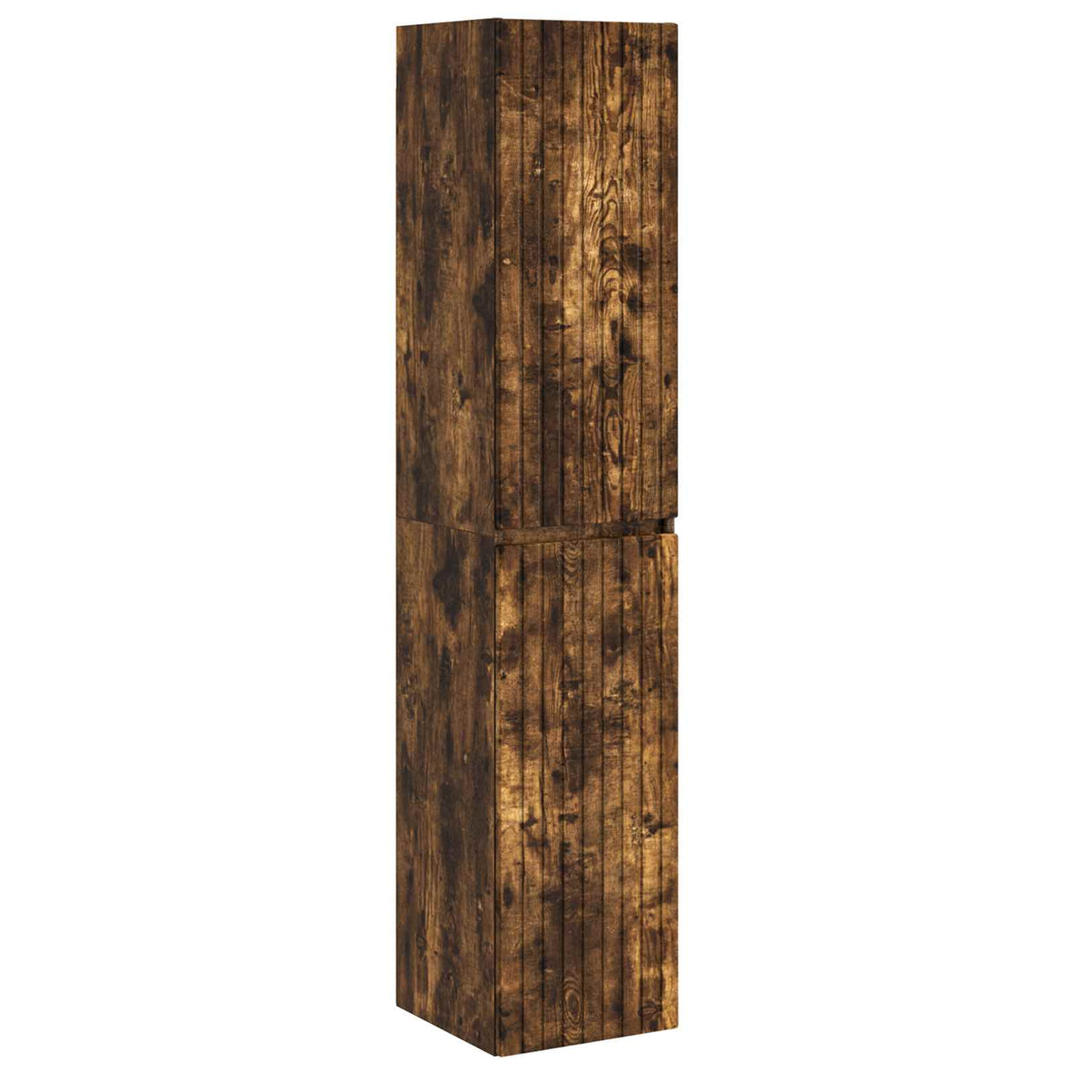 vidaXL Bathroom Furniture Set 3 pcs Smoked Oak 33 x 34.5 x 160 cm 6