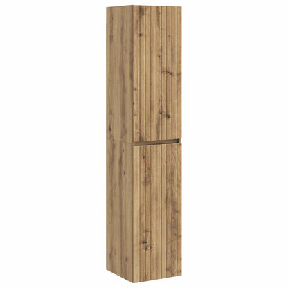 vidaXL Bathroom Furniture Set 3 pcs Artisan Oak 33 x 34.5 x 160 cm 6
