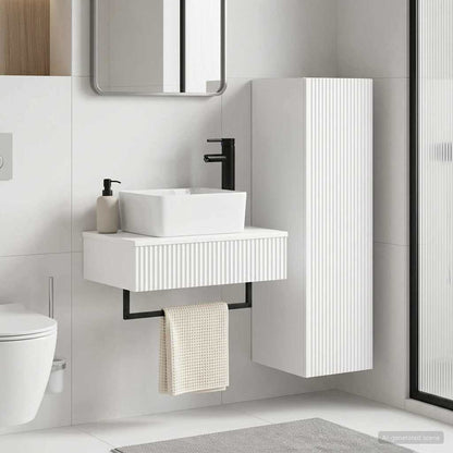 vidaXL Bathroom Cabinet Set 2 pcs 33 x 34.5 x 100 cm