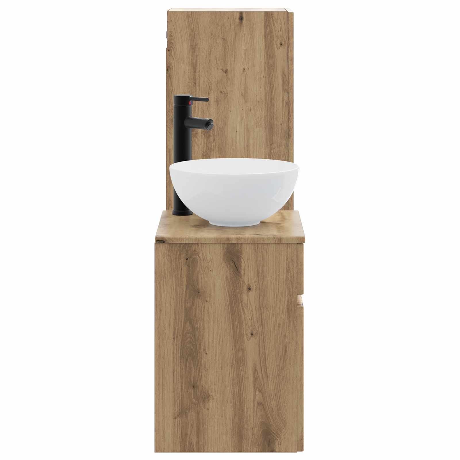 vidaXL Bathroom Furniture Set 2 pcs Artisan Oak 33 x 34.5 x 100 cm 3
