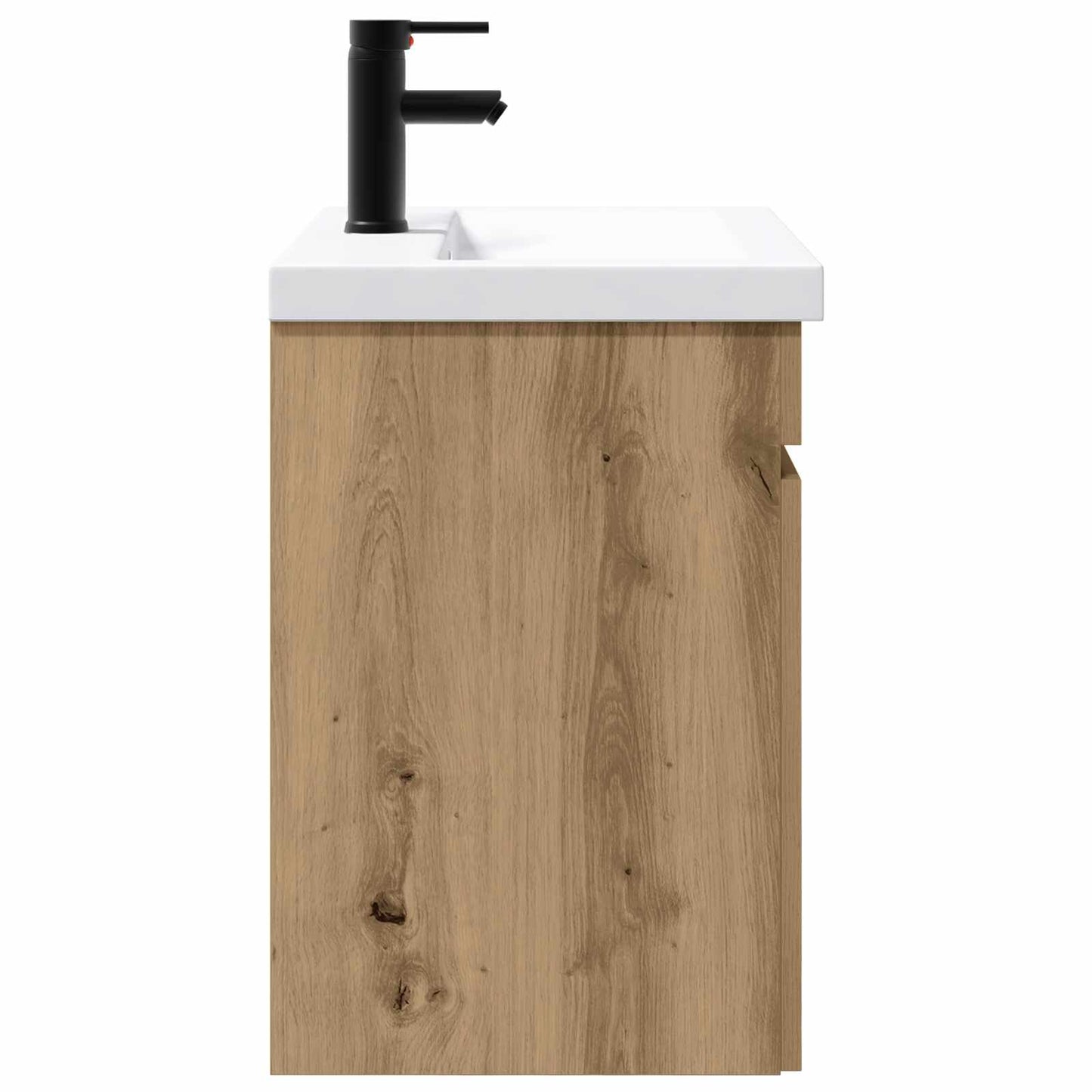 vidaXL Bathroom Vanity Unit with Tap Artisan Oak 61 x 40 x 74.5 cm 6