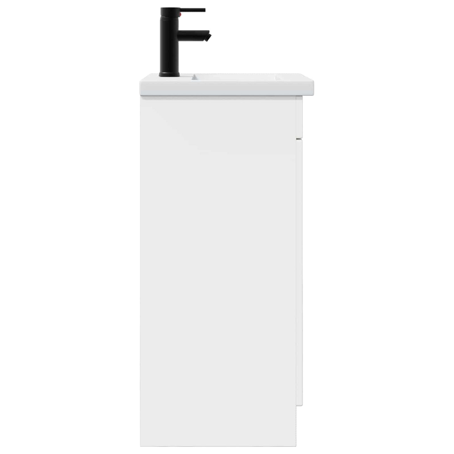 vidaXL Bathroom Vanity with Sink White 42 x 40 x 84.5 cm 5