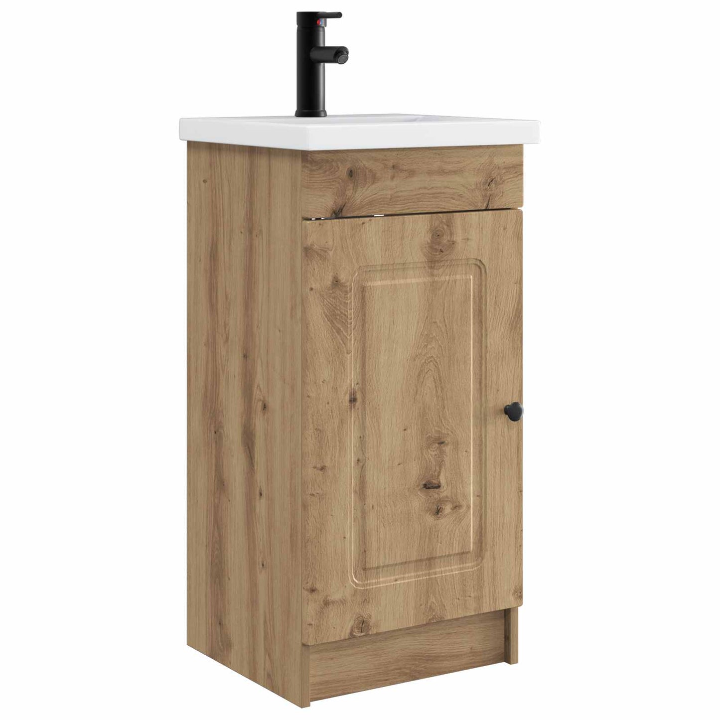 vidaXL Bathroom Vanity with Sink Artisan Oak 42 x 40 x 84.5 cm 2