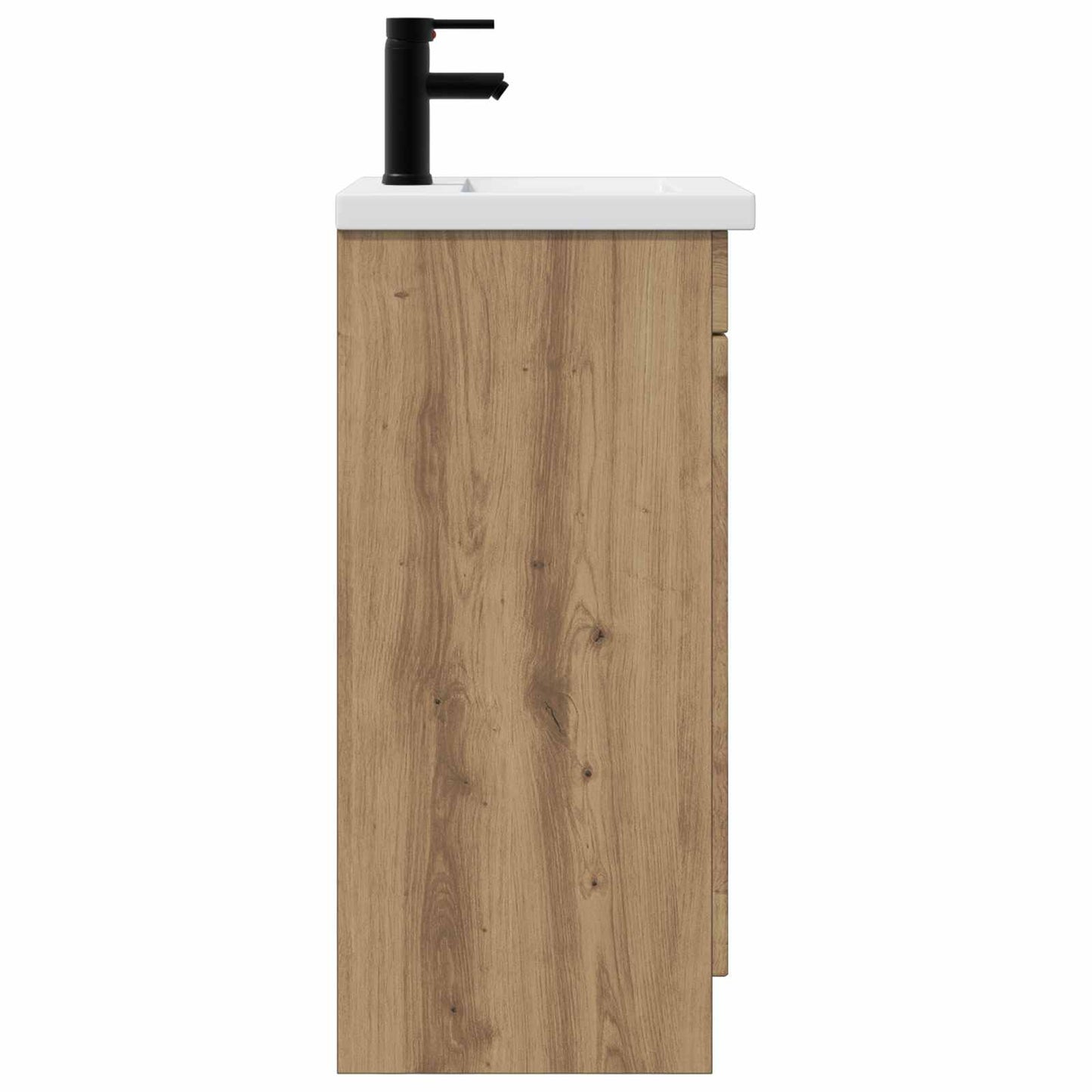 vidaXL Bathroom Vanity with Sink Artisan Oak 42 x 40 x 84.5 cm 5