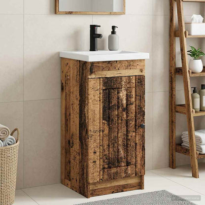 vidaXL Bathroom Vanity with Sink 42 x 40 x 84.5 cm Depth 40 cm