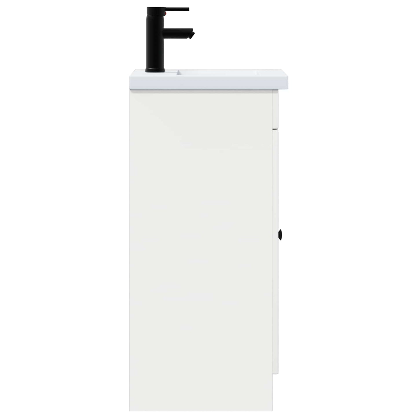 vidaXL Bathroom Vanity with Sink White 42 x 40 x 84.5 cm 5