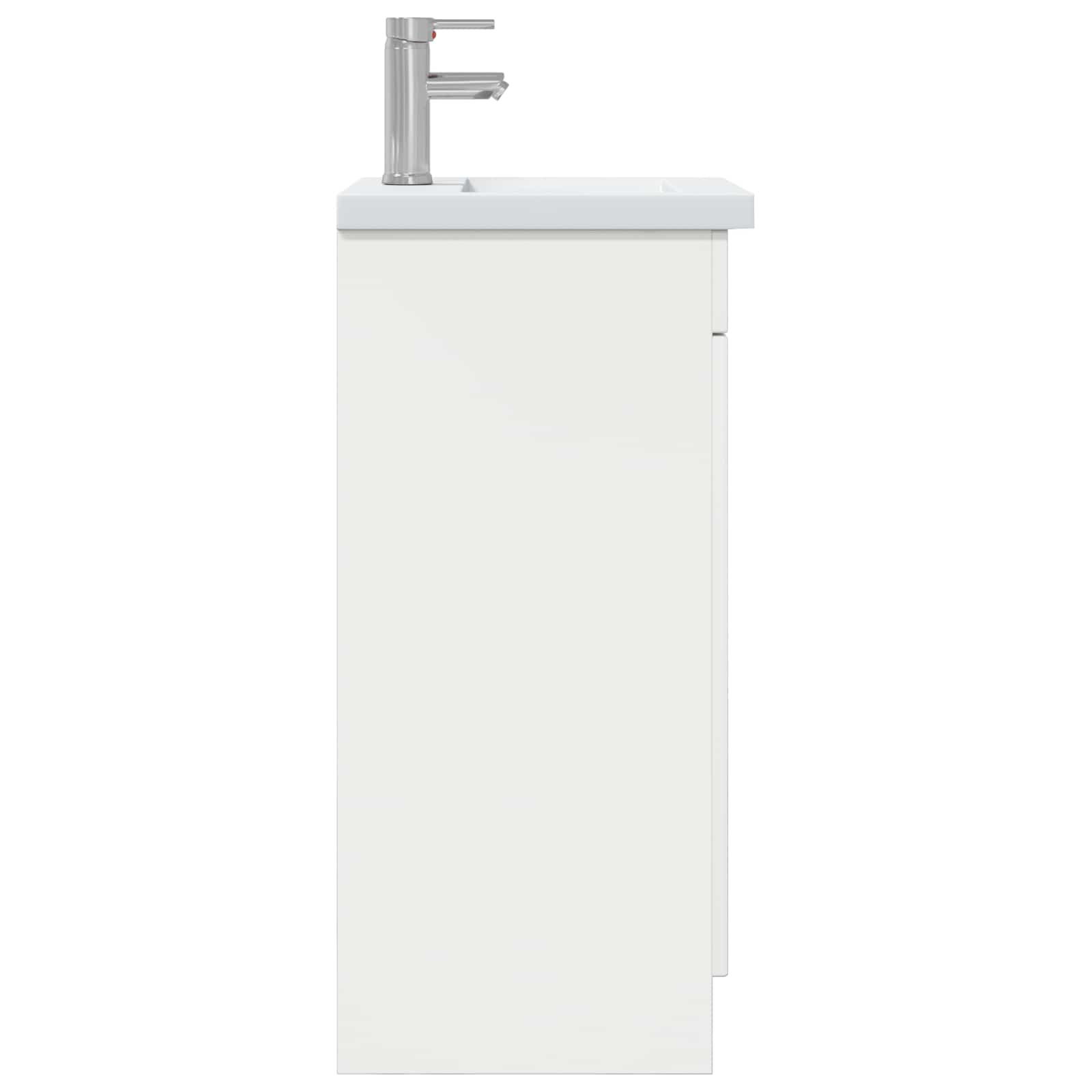 vidaXL Bathroom Vanity with Sink White 42 x 40 x 84.5 cm 5