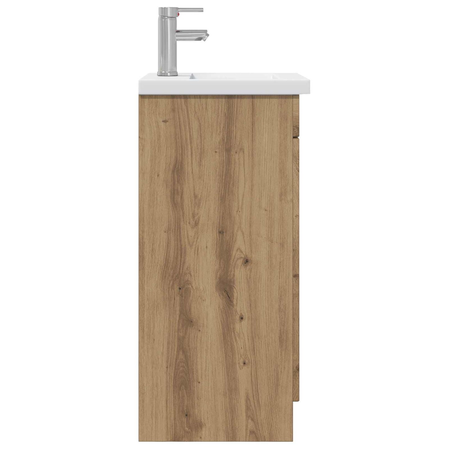 vidaXL Bathroom Vanity with Sink Artisan Oak 42 x 40 x 84.5 cm 5