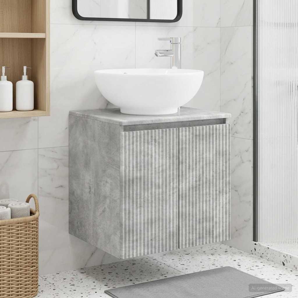 vidaXL Wall-mounted Bathroom Sink Cabinet