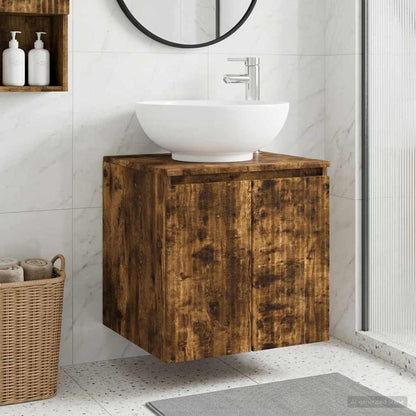 vidaXL Wall-mounted Bathroom Sink Cabinet