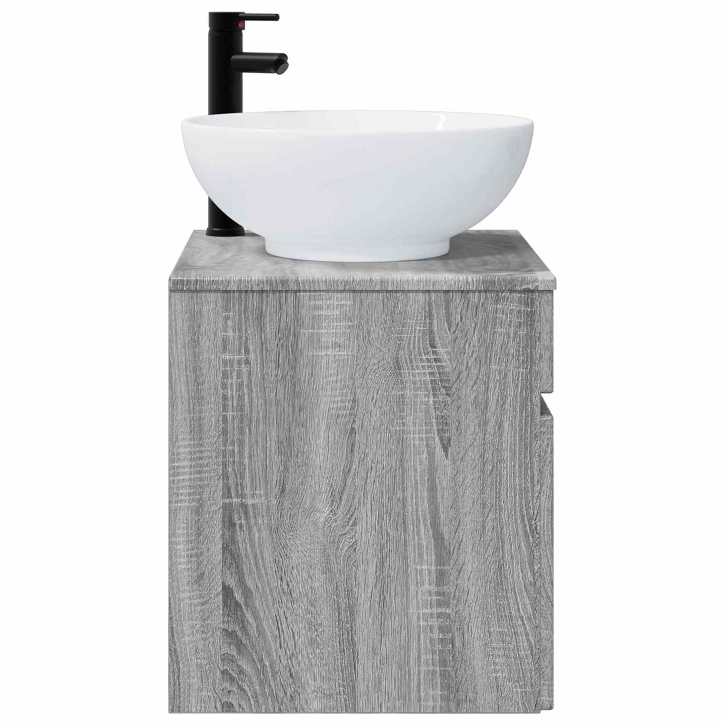 vidaXL Wall-mounted Sink Vanity Grey Sonoma 49 x 44.5 x 66.5 cm 3