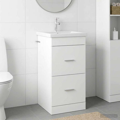 vidaXL Bathroom Vanity with Sink 42 x 40 x 84.5 cm