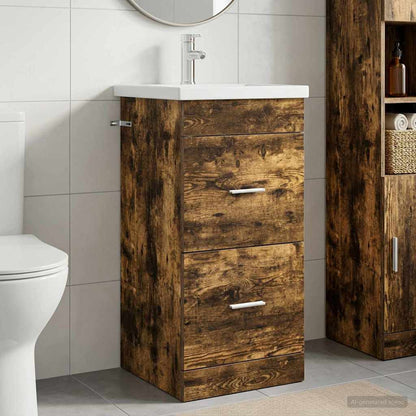 vidaXL Bathroom Vanity with Sink 42 x 40 x 84.5 cm