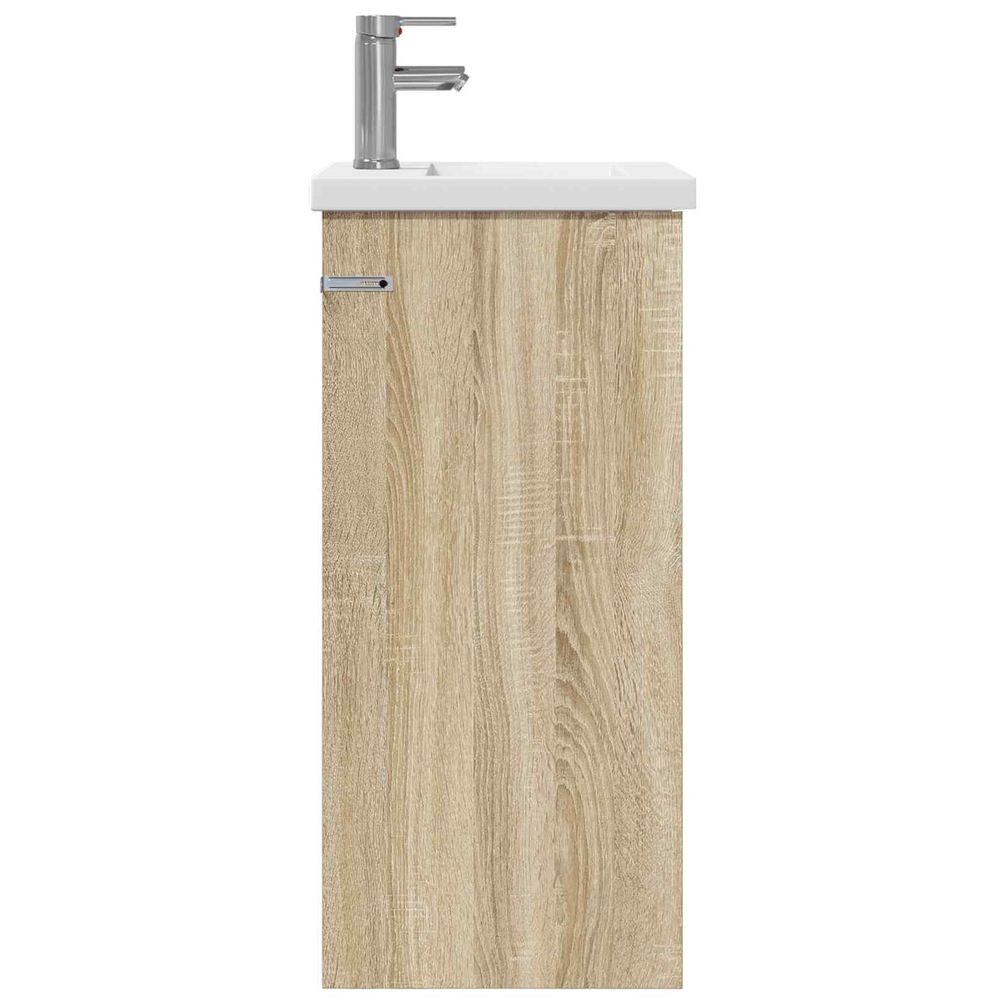 vidaXL Bathroom Vanity with Sink Sonoma Oak 42 x 40 x 84.5 cm 4