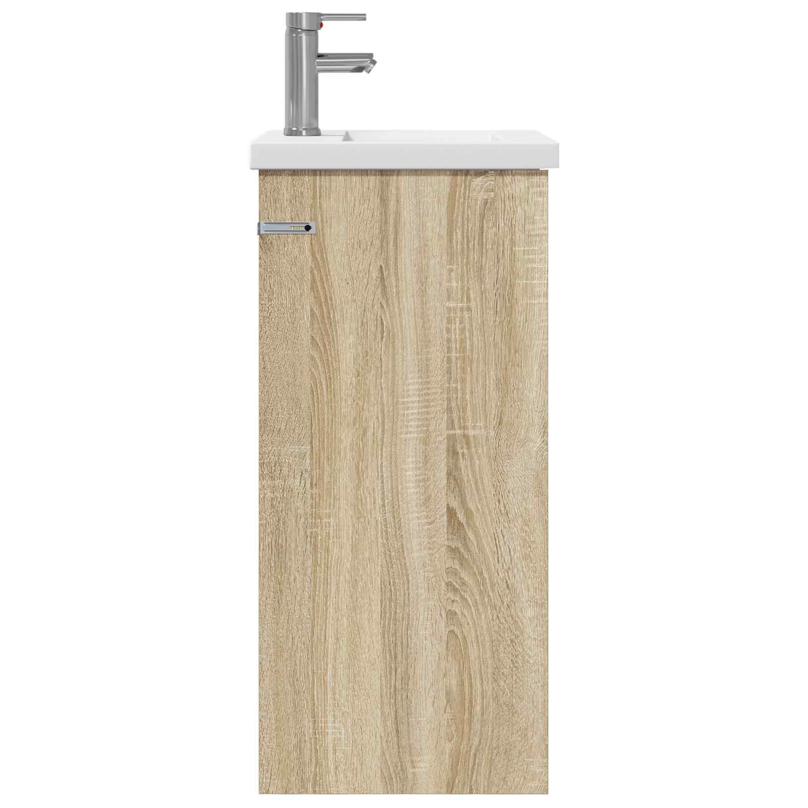 vidaXL Bathroom Vanity with Sink Sonoma Oak 42 x 40 x 84.5 cm 4