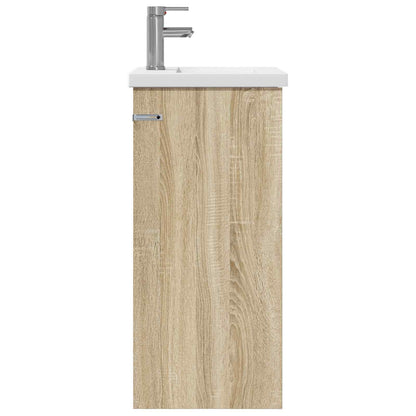 vidaXL Bathroom Vanity with Sink Sonoma Oak 42 x 40 x 84.5 cm 4