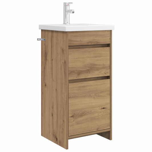 Bathroom Vanity with Sink 42 x 40 x 84.5 cm Artisan oak