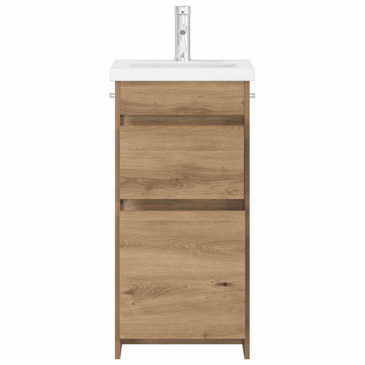 vidaXL Bathroom Vanity with Sink Artisan Oak 42 x 40 x 84.5 cm 3