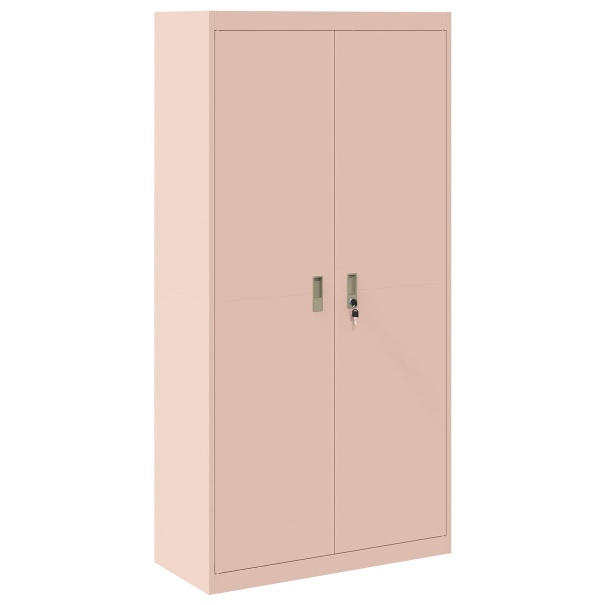 vidaXL Storage Cabinet Pink 90 x 40 x 180 cm Steel 2