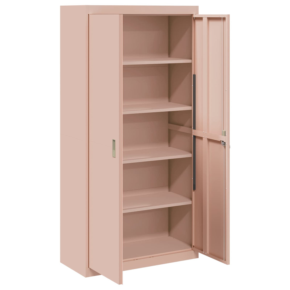vidaXL Storage Cabinet Pink 90 x 40 x 180 cm Steel 5