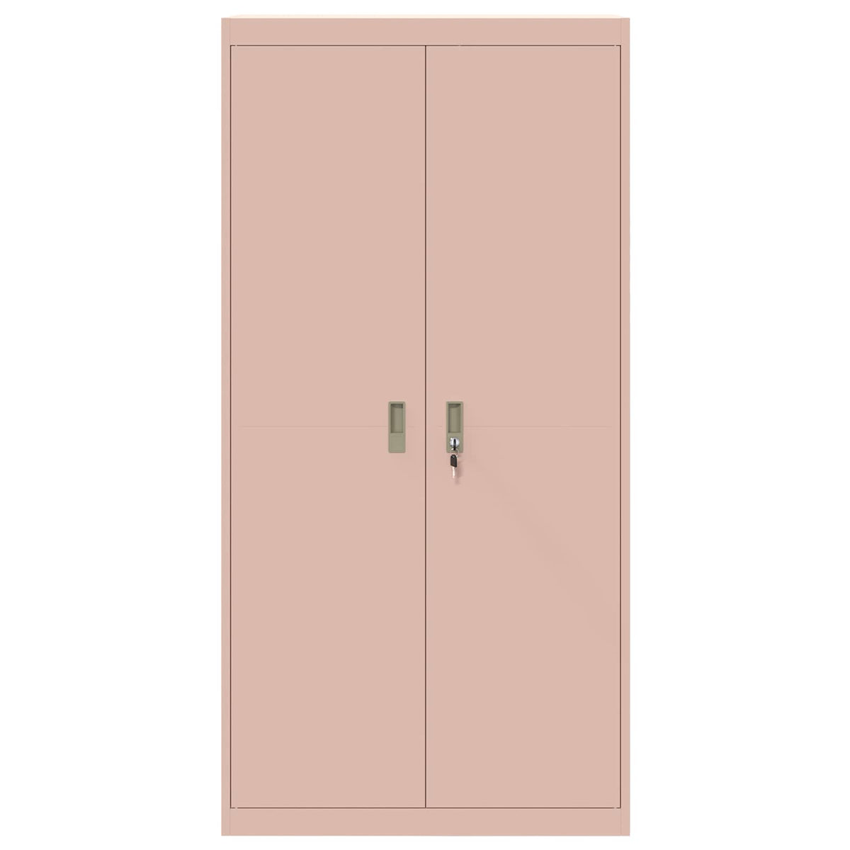 vidaXL Storage Cabinet Pink 90 x 40 x 180 cm Steel 6