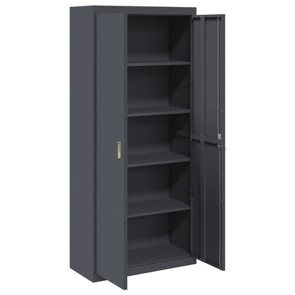 vidaXL Storage Cabinet Anthracite 90 x 40 x 200 cm Steel 5