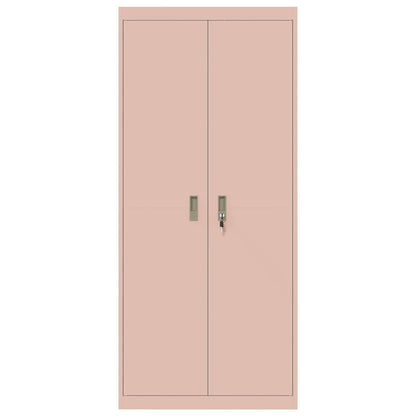 vidaXL Storage Cabinet Pink 80 x 40 x180 cm Steel 6
