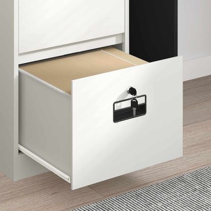 vidaXL Storage Cabinet Olive Green 80 x 40 x180 cm Steel 5