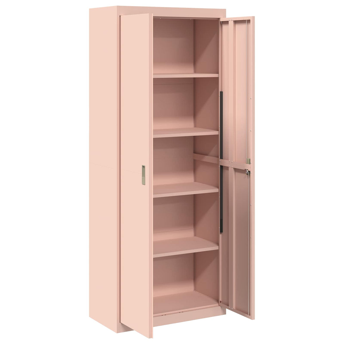 vidaXL Storage Cabinet Pink 80 x 40 x200 cm Steel 5
