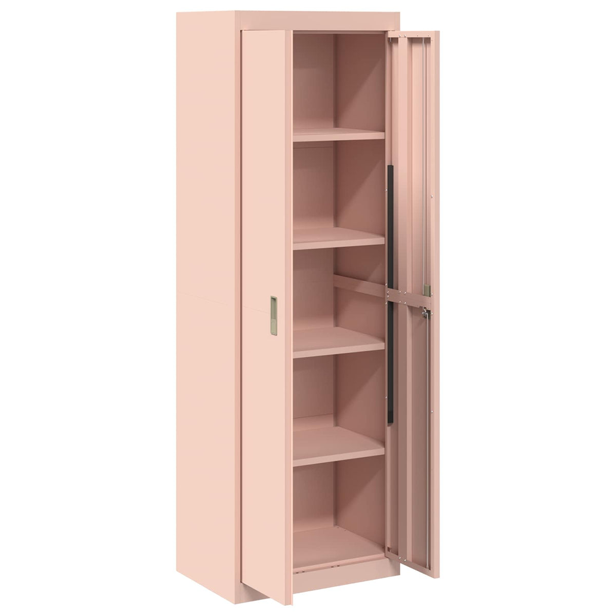 vidaXL Storage Cabinet Pink 60 x 40 x180 cm Steel 5