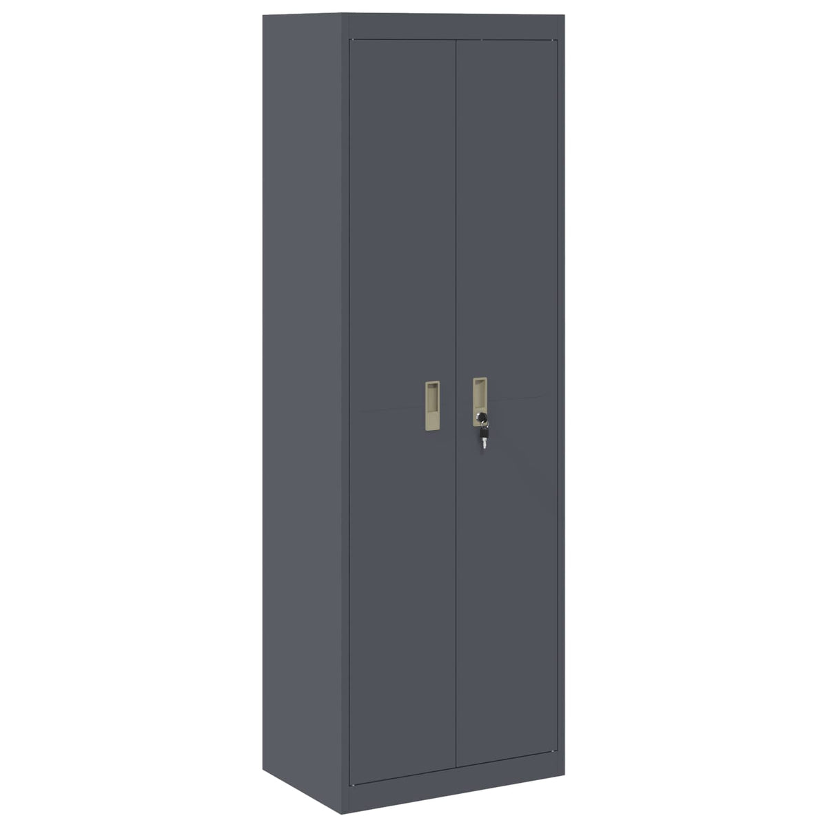 vidaXL Storage Cabinet Anthracite 60 x 40 x180 cm Steel 2