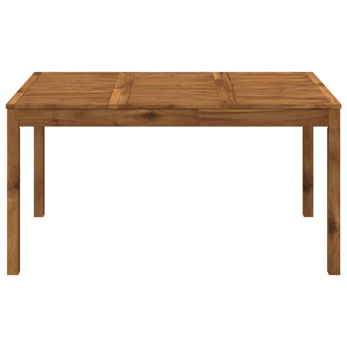 Garden Dinner Table Natural 147 cm 88.5 cm