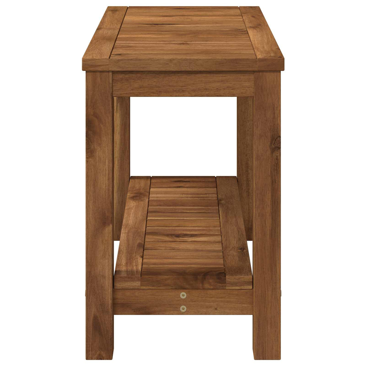 vidaXL Coffee Table Natural 60.5 x 30 x 45 cm Solid Acacia Wood 4