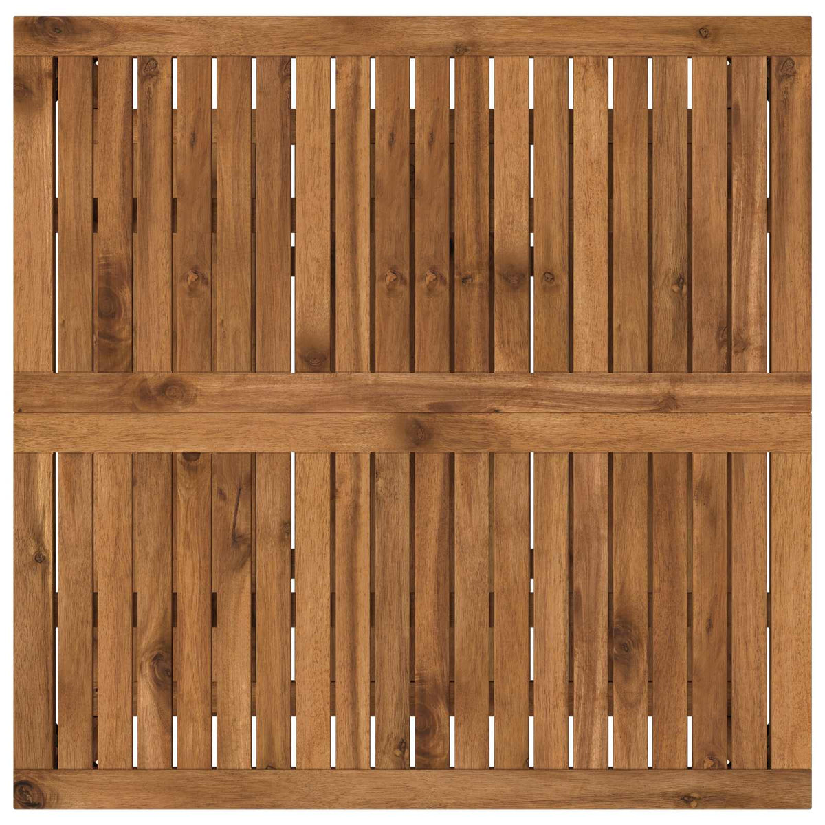 Coffee Table Solid Acacia Wood Natural 80.5 cm 80 cm