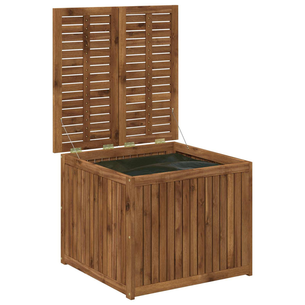 vidaXL Garden Storage Box Solid Acacia Wood 70.5 x 68.5 x 53.5 cm 3