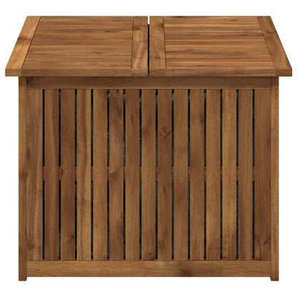 vidaXL Garden Storage Box Solid Acacia Wood 70.5 x 68.5 x 53.5 cm 4