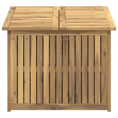 vidaXL Garden Storage Box Solid Acacia Wood 70.5 x 68.5 x 53.5 cm 4