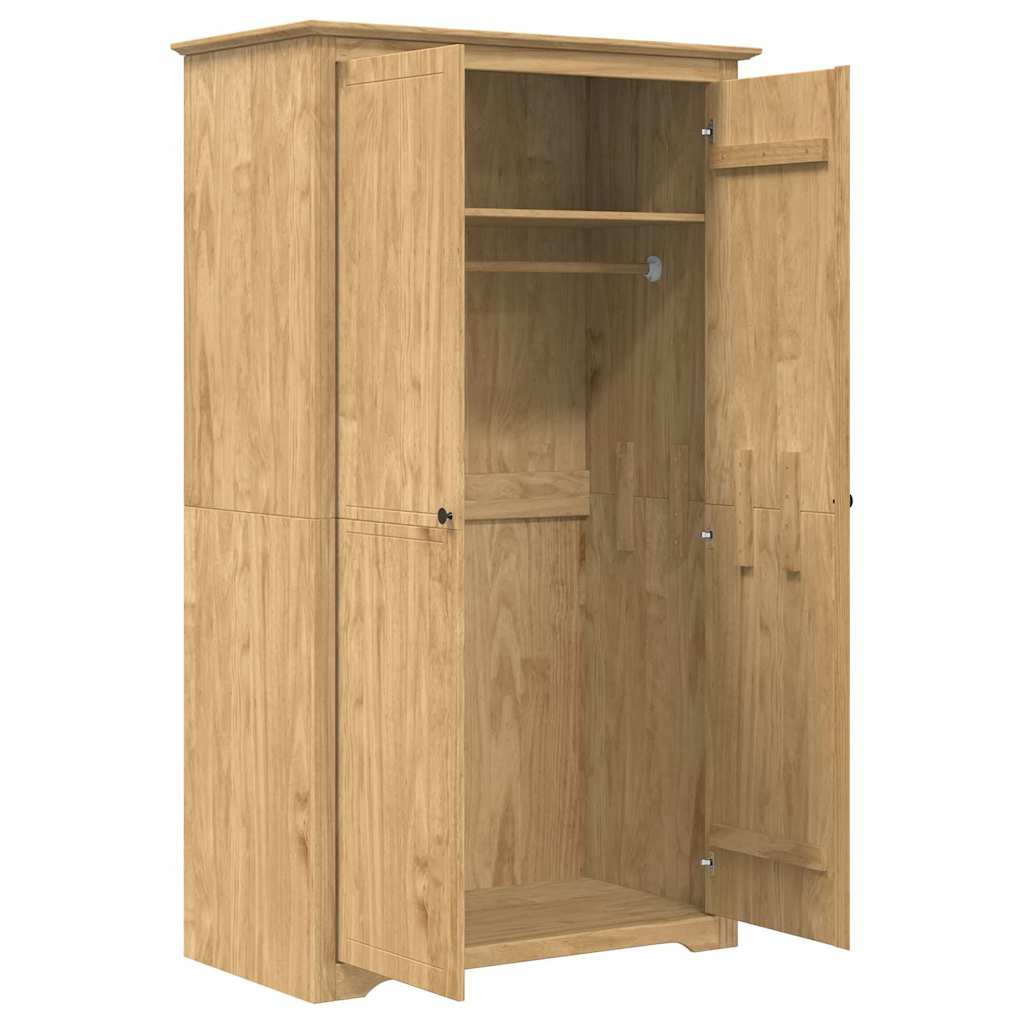 vidaXL Wardrobe BODO Honey Brown 53.5 x 99 x 173 cm Engineered Wood 3